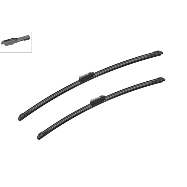 Фото - Щітка склоочисника Bosch Aerotwin безкаркасний комплект 600/530мм (3 397 007 862)