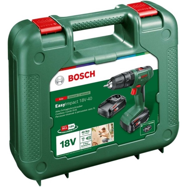 Фото - Дриль-шуруповерт Bosch EasyImpact 18V-40 (0.603.9D8.102)