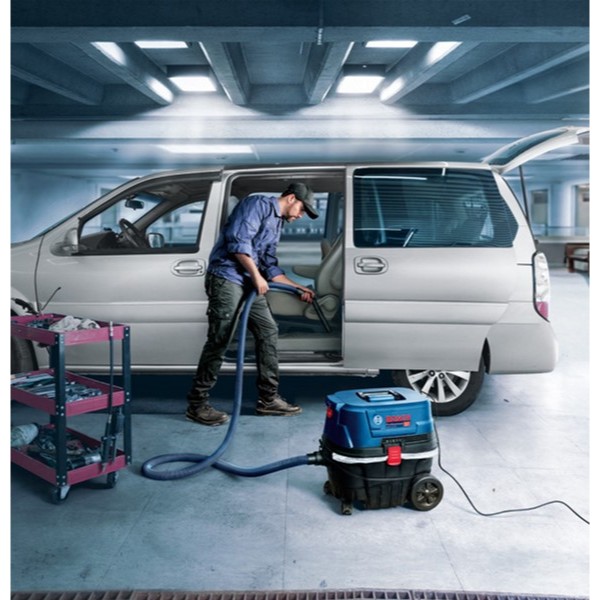 Фото - Пылесос для сухой уборки с контейнером и мешком Bosch GAS 12-25 PL (0.601.97C.100)