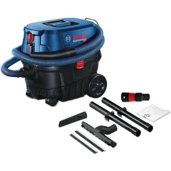 Фото - Пылесос для сухой уборки с контейнером и мешком Bosch GAS 12-25 PL (0.601.97C.100)