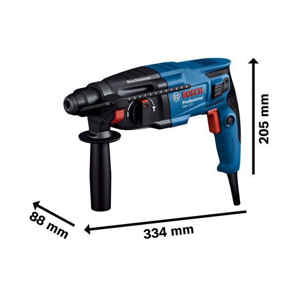 Фото - Перфоратор Bosch GBH 220 (0.611.2A6.020)