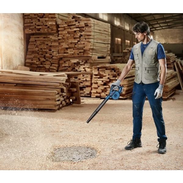 Фото - Повітродувка акумуляторна Bosch GBL 18V-120 Professional (0.601.9F5.100)