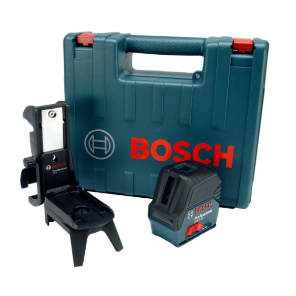 Фото - Вимірювальний пристрій Bosch GCL 2-15 + RM1 + BM3 clip + кейс (0.601.066.E02)
