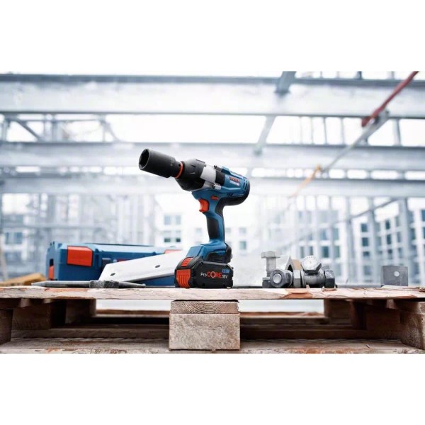 Фото - Гайковерт акумуляторний Bosch GDS 18V-1050 H 18В (0.601.9J8.500)