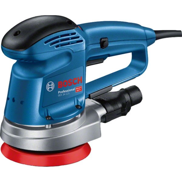 Фото - Ексцентрикова шліфовальна машина Bosch GEX 34-125 (0.601.372.300)