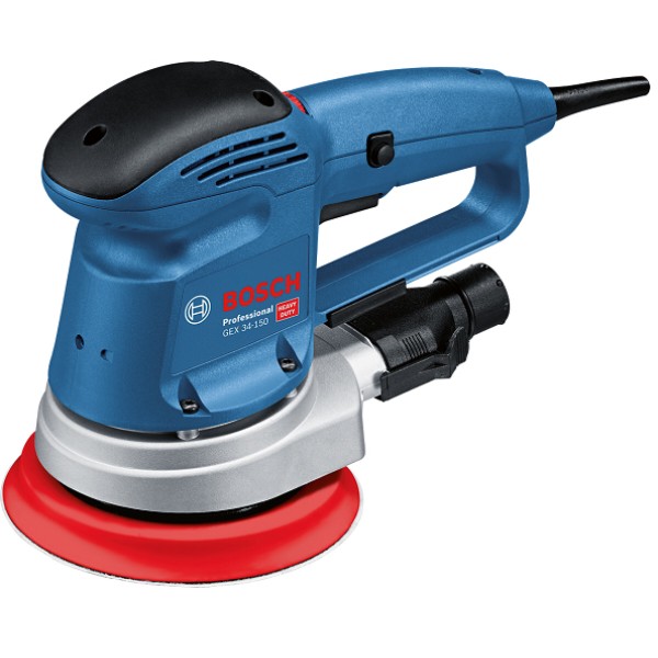 Фото - Ексцентрикова шліфовальна машина Bosch GEX 34-151 (0.601.372.800)