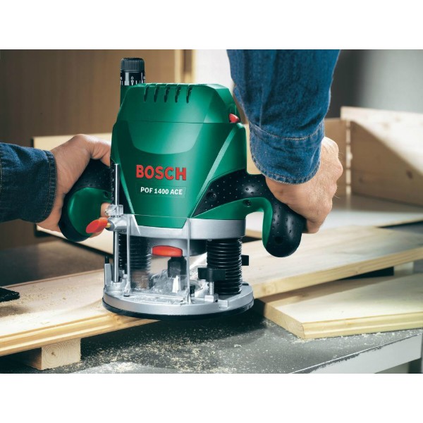 Фото - Фрезер Bosch POF 1400 ACE + набор 6 фрез (0.603.26C.801)