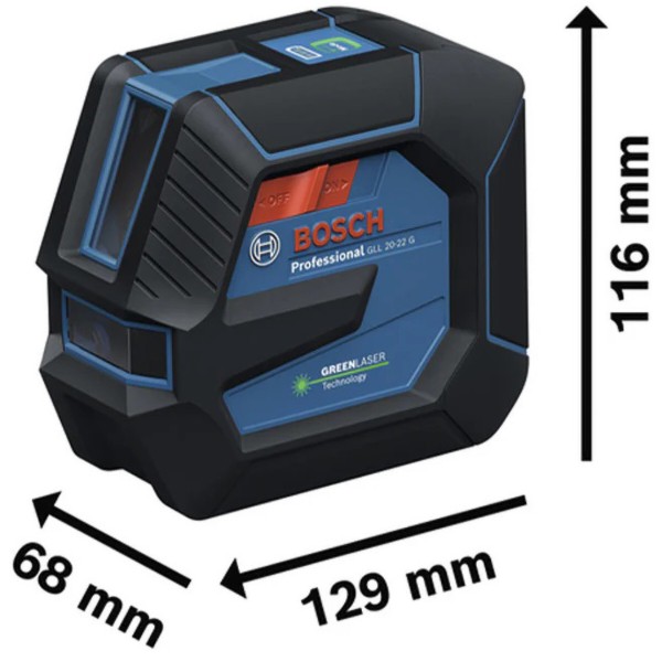 Фото - Измерительный прибор Bosch Professional GLL 20-22 G (0.601.065.600)