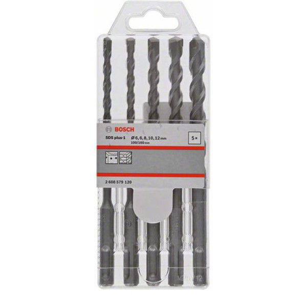 Фото - Набор буров Bosch SDS plus-1 5 шт. (2.608.579.120)