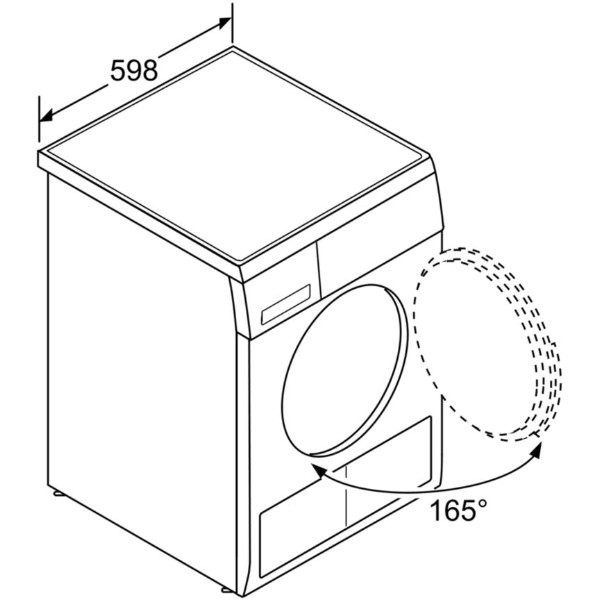 Фото - Сушильная машина Bosch WTE84102ME