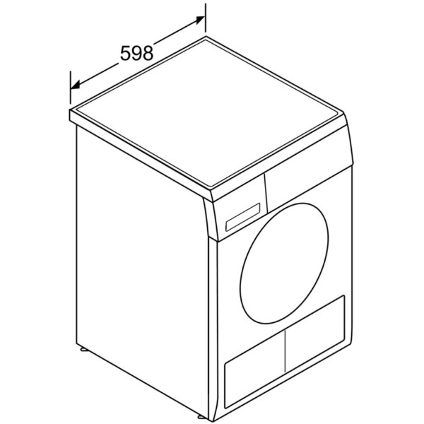 Фото - Сушильная машина Bosch WTE84102ME