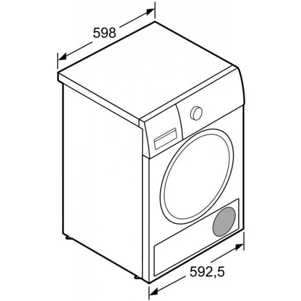 Фото - Сушильная машина Bosch WTM83260OE