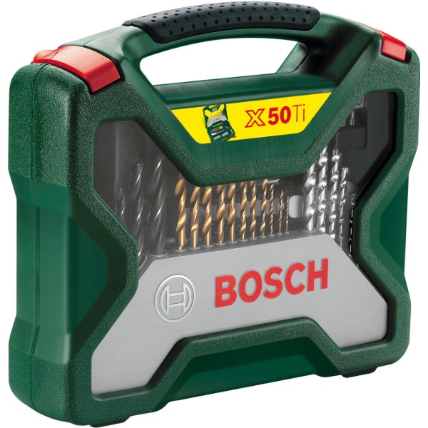 Фото - Набір свердел Bosch і біт X-Line-50 Titanium (2.607.019.327)