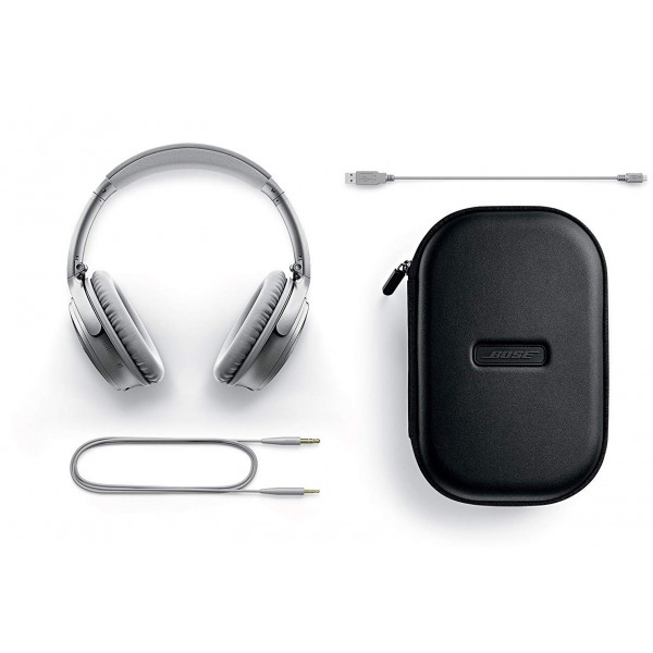 Фото - Наушники полноразмерные беспроводные Bose QuietComfort 35 II Silver (QC35 II Silver)