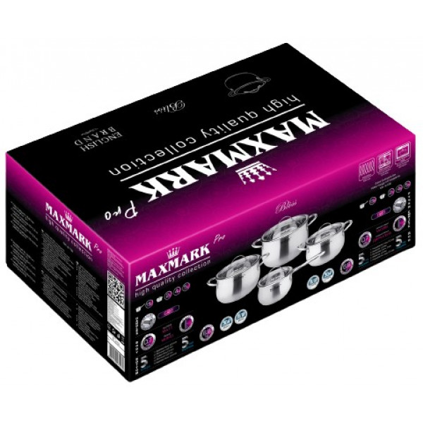 Фото - Набір посуду Maxmark MK-8108 8 пр