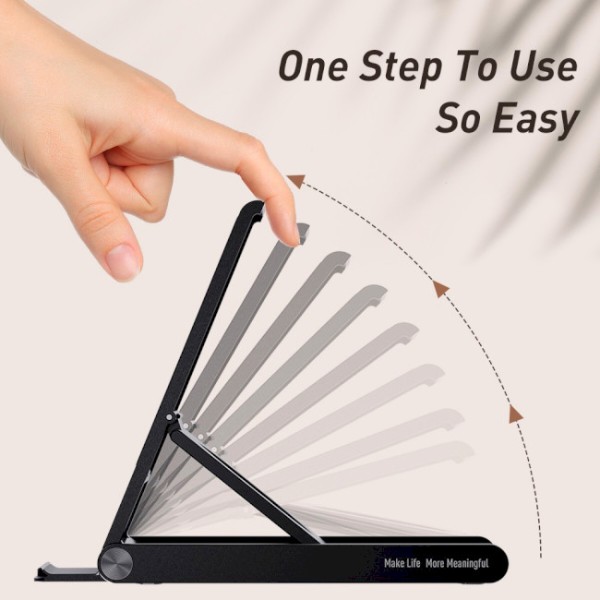 Фото - Підставка для мобільного пристрою Essager Moonlight Box Desk Stand Black (EZJZM-YGBH01-Z)