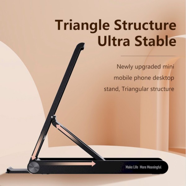 Фото - Підставка для мобільного пристрою Essager Moonlight Box Desk Stand Black (EZJZM-YGBH01-Z)