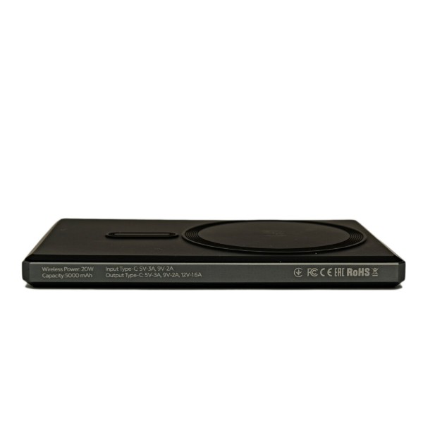Фото - Батарея мобильная Be Phone K5 5000 mAh MagSafe Grey 15W (BP-K5-GR)