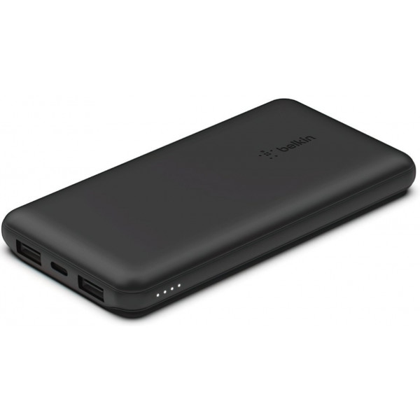 Фото - Батарея мобільна Belkin 10000mAh 15W Dual USB-A USB-C Black (BPB011BTBK)