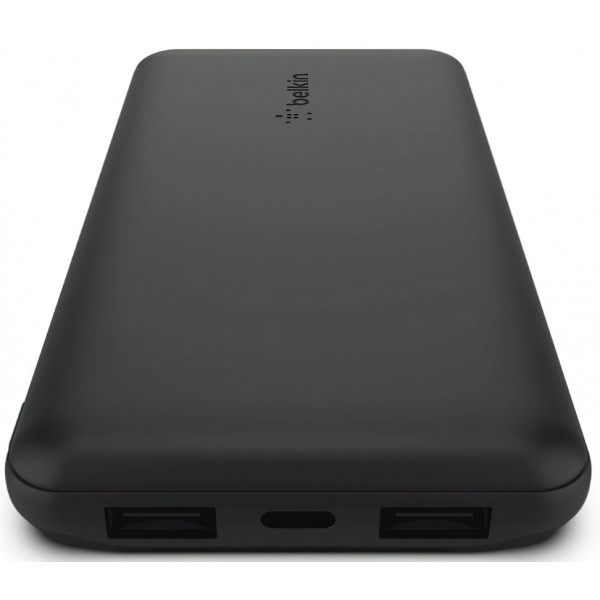 Фото - Батарея мобільна Belkin 10000mAh 15W Dual USB-A USB-C Black (BPB011BTBK)