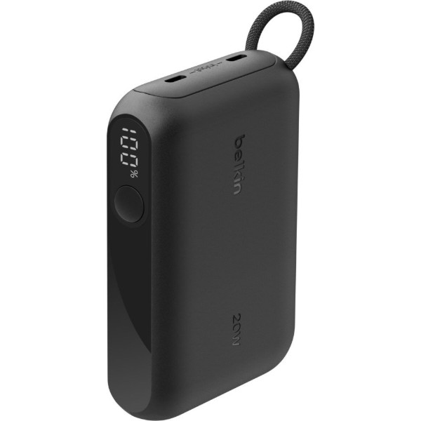 Фото - Батарея мобільна Belkin 10000мА/год 20Вт Black (BPB027HQBK)