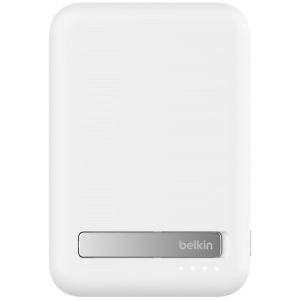 Фото - Батарея мобільна Belkin 10000мА·год, 15Вт, MagSafe Qi2 White (BPD008BTWH) Фото - Батарея мобільна Belkin 10000мА·год, 15Вт, MagSafe Qi2 White (BPD008BTWH)
