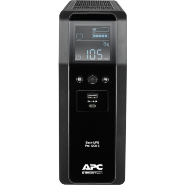 Фото - Источник бесперебойного питания APC Back UPS Pro BR 1200VA AVR, LCD (BR1200SI)