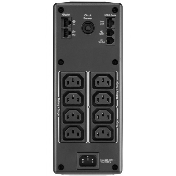 Фото - Джерело безперебійного живлення APC Back UPS Pro BR 1600VA LCD (BR1600MI)