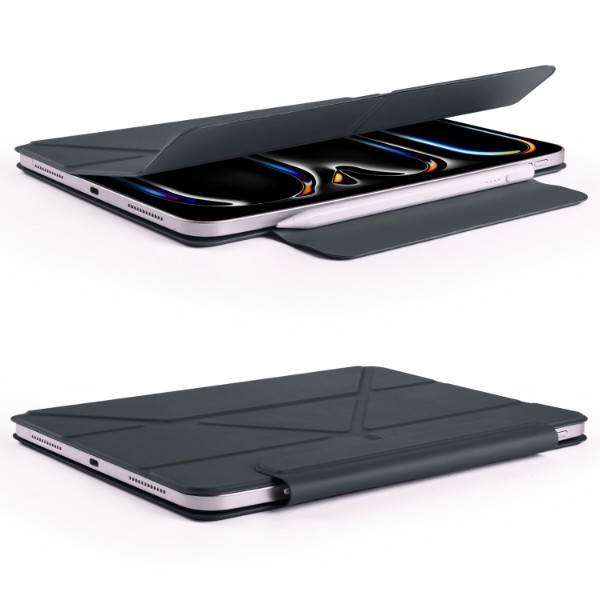 Фото - Чехол для планшета BeCover Ultra Slim Origami Magnetic с креплением Apple iPad Pro 11" M4 2024 Black (712960)
