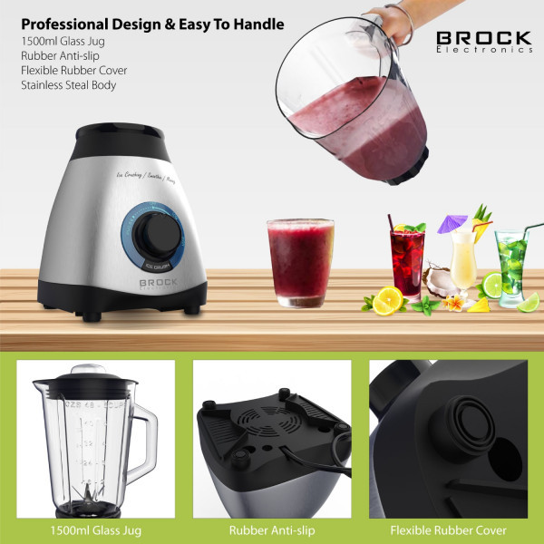 Фото - Блендер стаціонарний BROCK BL 1502 SS