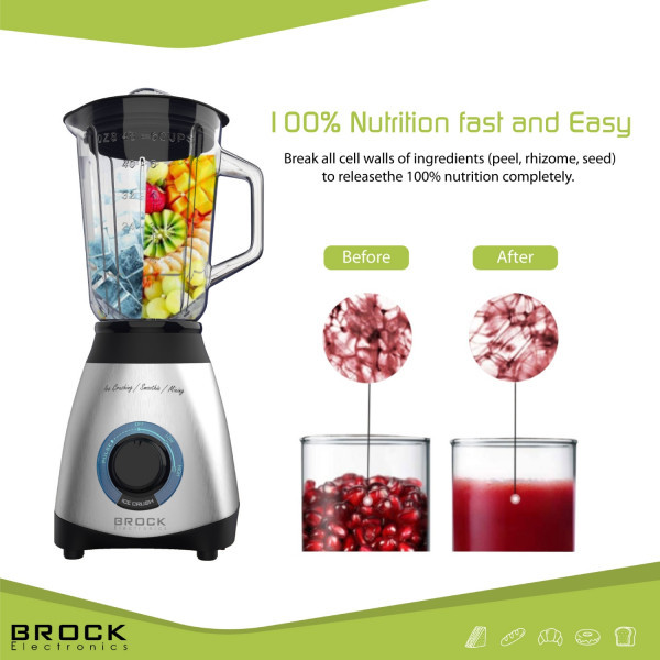 Фото - Блендер стаціонарний BROCK BL 1502 SS