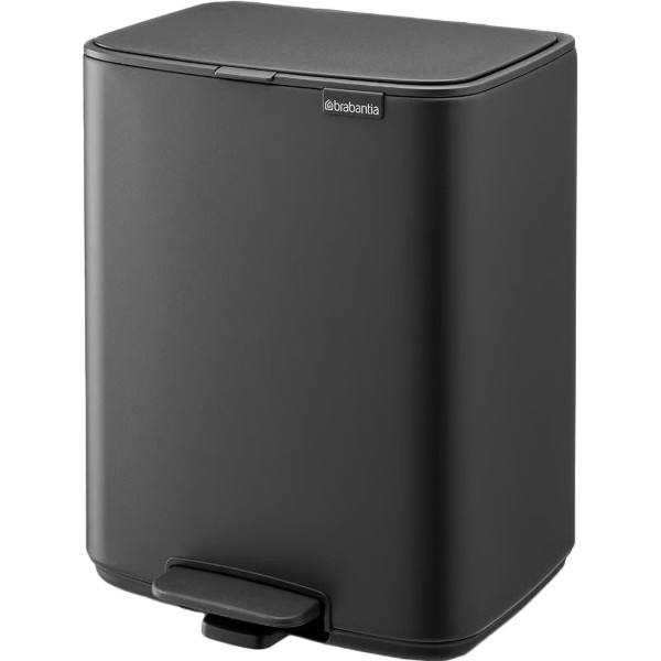 Фото - Бак для сміття з педаллю Brabantia 12 л сірий (238086)