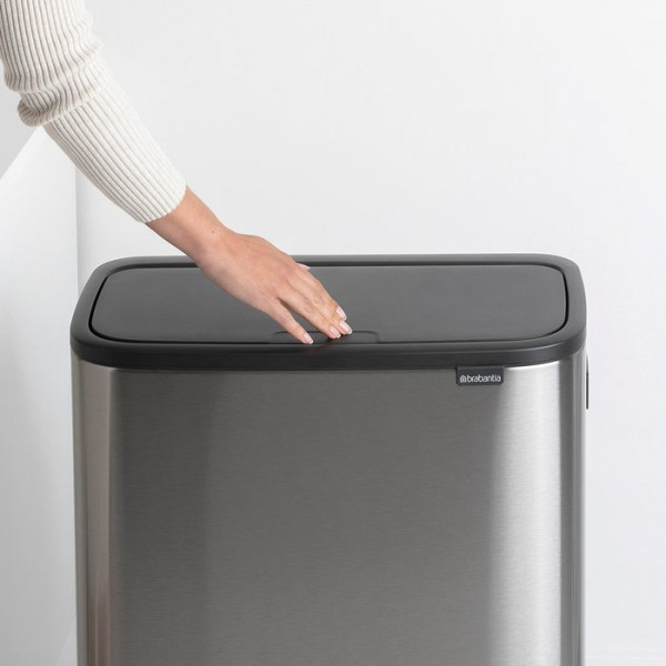 Фото - Бак для сміття Brabantia Bo Touch Bin Hi 2х30 л 130649