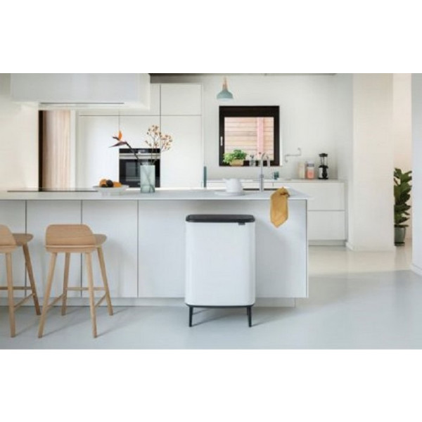 Фото - Бак для сміття Brabantia Bo Touch Bin Hi 2х30 л 130601