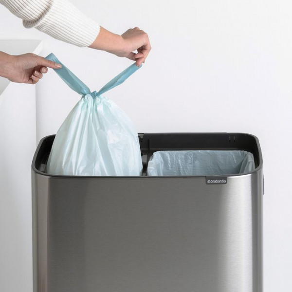 Фото - Бак для сміття Brabantia Bo Touch Bin Hi 2х30 л 130649