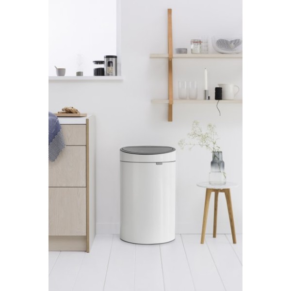 Фото - Бак для сміття Brabantia Touch Bin 40 л 114984