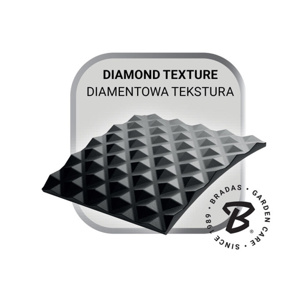 Фото - Рукавички нітрілові BRADAS DIAMOND розмір XL 9-10 чорний (RWJNDBC10)