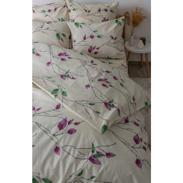 Фото - Комплект постільної білизни ТЕП Soft dreams Branch on White (2-03860_2573)