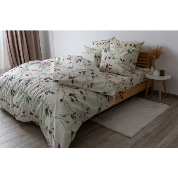 Фото - Комплект постільної білизни ТЕП Soft dreams Branch on White (2-03860_2573)