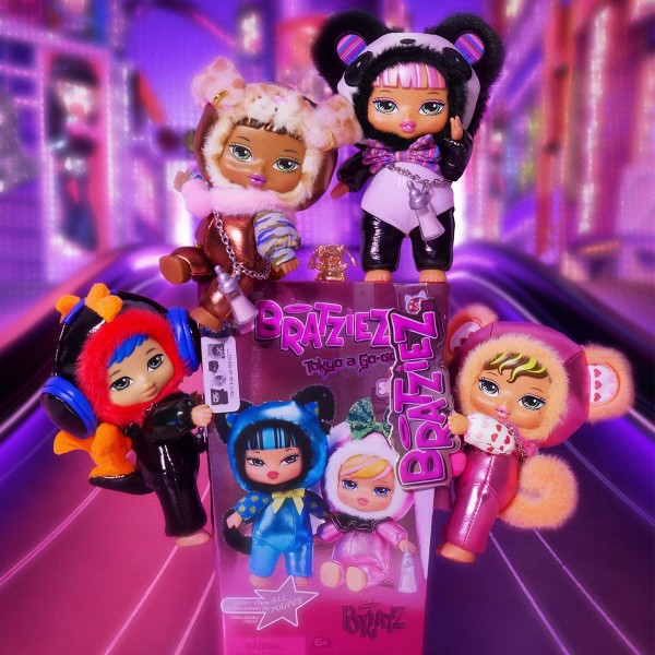 Фото - М'яка іграшка-сюрприз Bratz на підвісі BRATZ серії Bratziez - ТОКІО СТИЛЬ (256519)