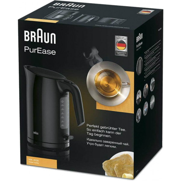Фото - Електричний чайник Braun WK3110BK