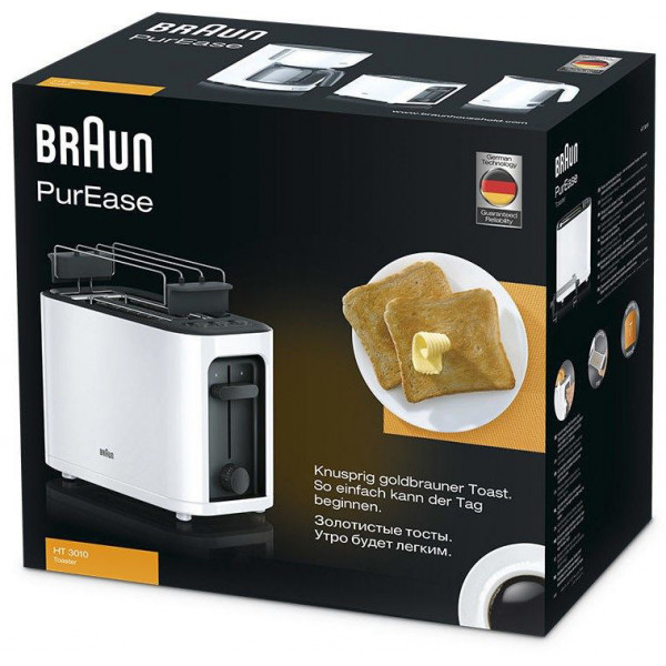 Фото - Тостер Braun HT 3010 WH