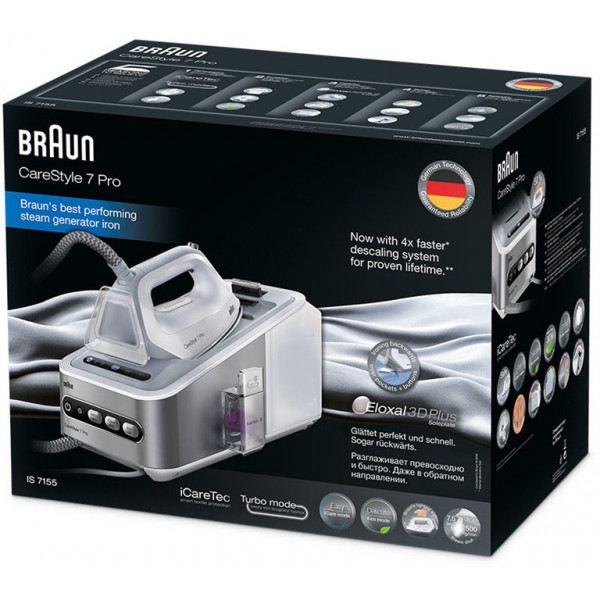 Фото - Утюг с парогенератором Braun IS 7155 Pro Lock Removable