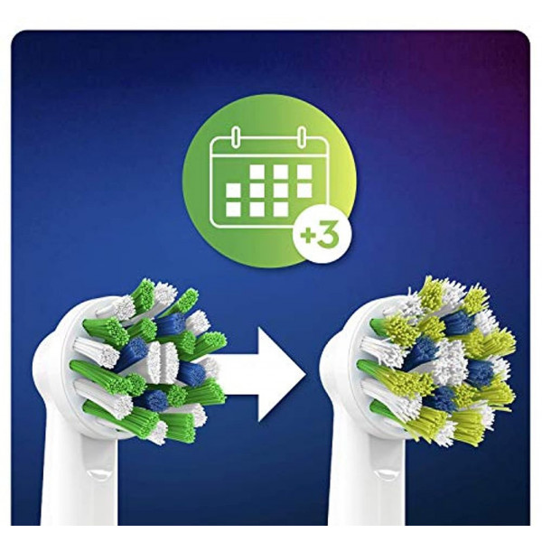 Фото - Насадка для зубної щітки Oral-B Braun Cross Action EB50RB, 2 шт