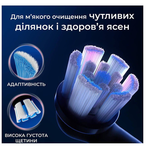 Фото - Насадка для зубной щетки Oral-B Braun iO Gentle Care Black 4 шт