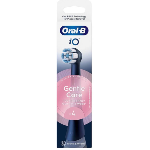 Фото - Насадка для зубной щетки Oral-B Braun iO Gentle Care Black 4 шт