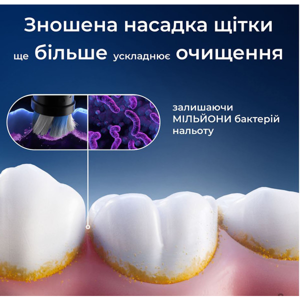 Фото - Насадка для зубной щетки Braun Oral-B iO RB WB Radiant White Black (4)
