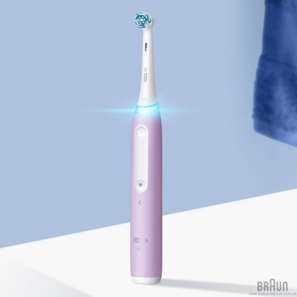 Фото - Зубна щітка електрична Oral-B Braun iO Серія 4 Лаванда (4210201437925)