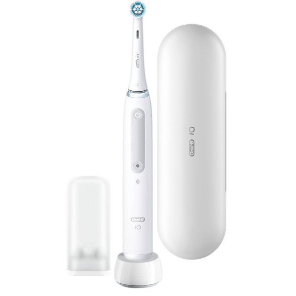 Фото - Зубна щітка електрична Oral-B Braun iO Серія 4 Біла (4210201415305)