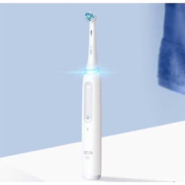 Фото - Зубна щітка електрична Oral-B Braun iO Серія 4 Біла (4210201415305)